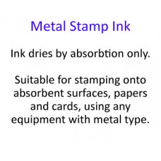 30ml Metal Stamp Pad Ink ↓