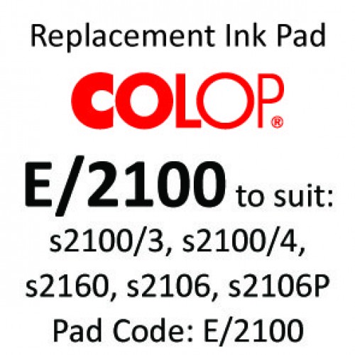 Colop E/2100 Ink Pad ↓