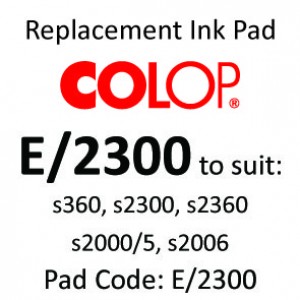Colop E/2300 Ink Pad ↓