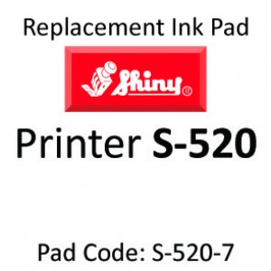 Shiny 520 Ink Pad ↓
