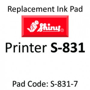 Shiny 831 Ink Pad ↓