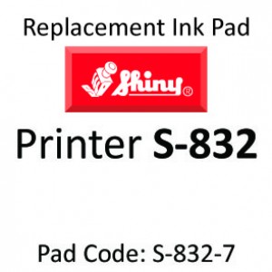 Shiny 832 Ink Pad ↓