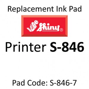 Shiny 846 Ink Pad ↓