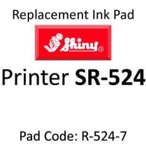 Shiny R-524 Ink Pad ↓